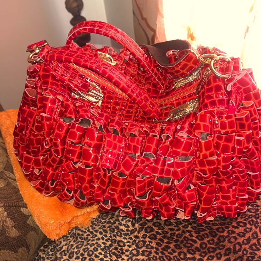 Fancy Red purse